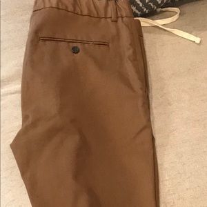 Banana Republic brown Khaki joggers